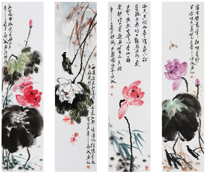 清风明月138cmx35cm