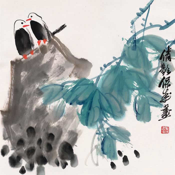 倩影(46X46cm)