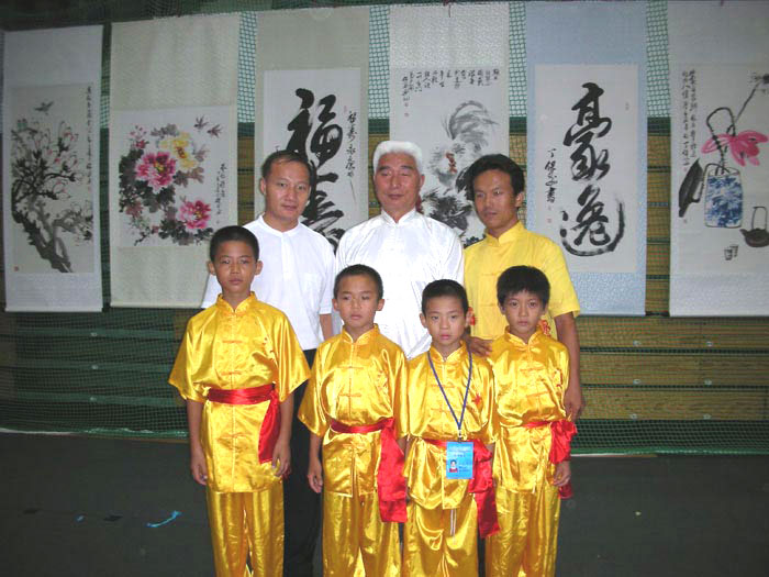 与北京体育学院院长门惠丰先生