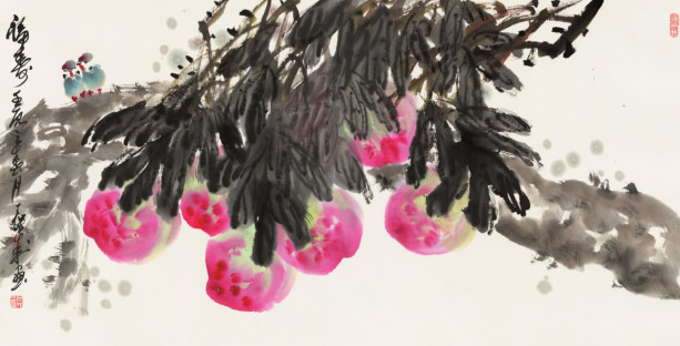 福寿 138X68cm
