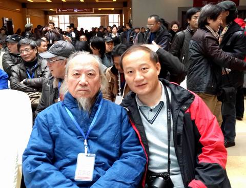 与四川国画家谭昌镕先生