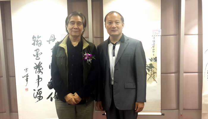与中国美术学院国画系主任程宝泓先生
