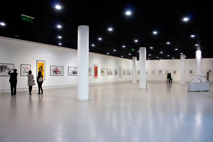 2015年1月10日上海月湖美术馆《丁保成书画展》