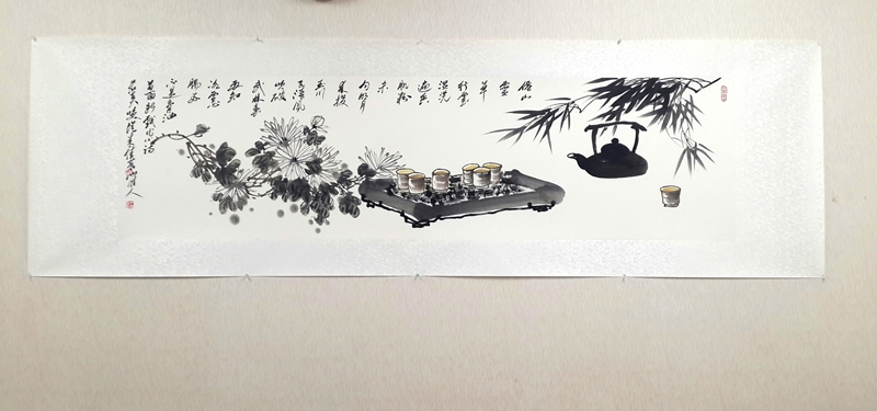 2014年日本东京《丁保成书画展》
