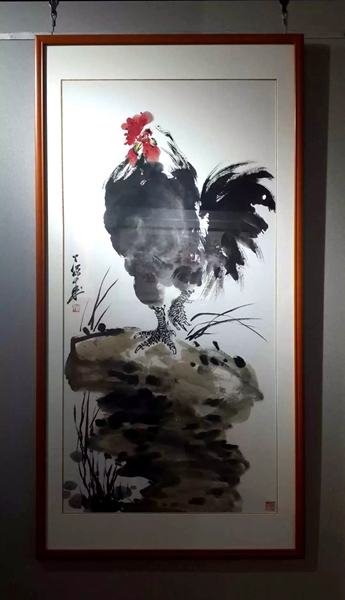 2016年6月深圳《丁保成画展》中圳文化南方文交所