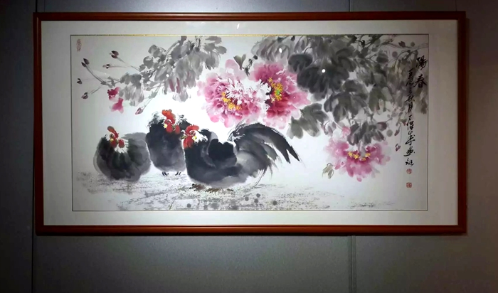 2016年6月深圳《丁保成画展》中圳文化南方文交所