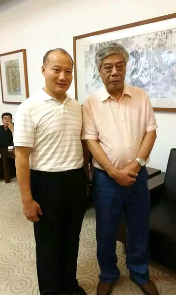 与岭南著名画家陈永锵先生