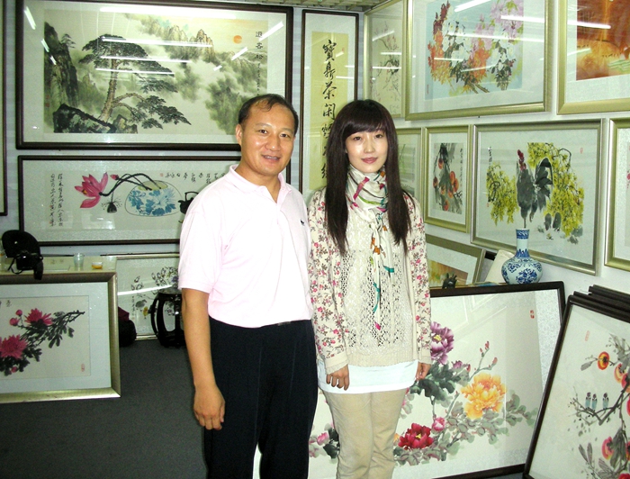 与歌星苏曼女士