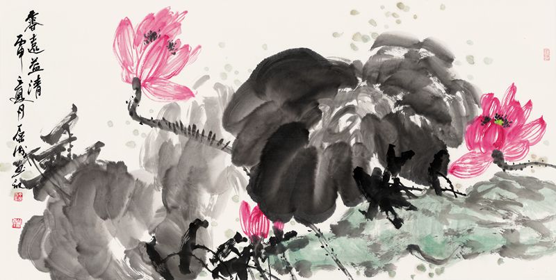 香远益清 138X68cm