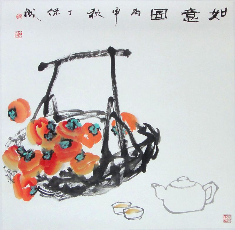 如意图 68X68cm