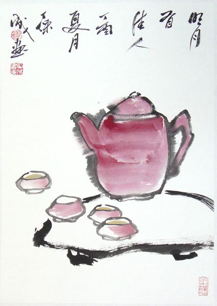 明月有佳人  47cmX35cm