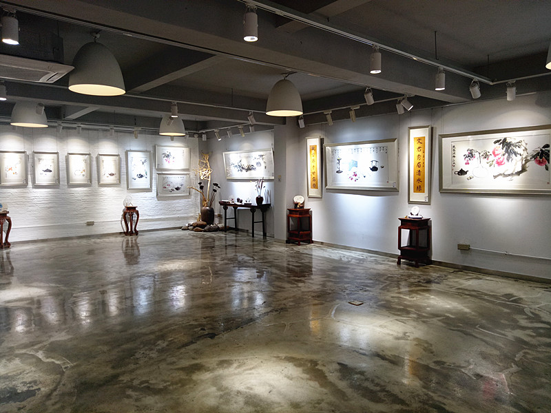 2017年吃茶去—丁保成艺术作品体验展在广州书画加粤泠斋展出