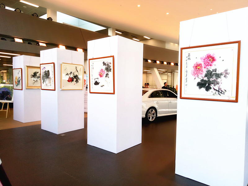 2017年10月深圳广汇汽车《丁保成书画展》