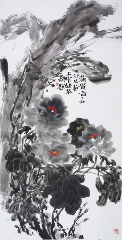 蕉贵图138cmx68cm
