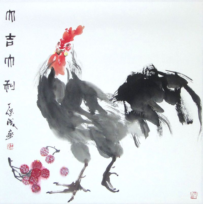 大吉大利 68cmX68cm